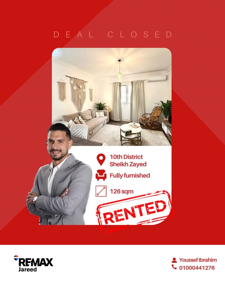 Fully furnished apartment in the 10th District, Sheikh Zayed