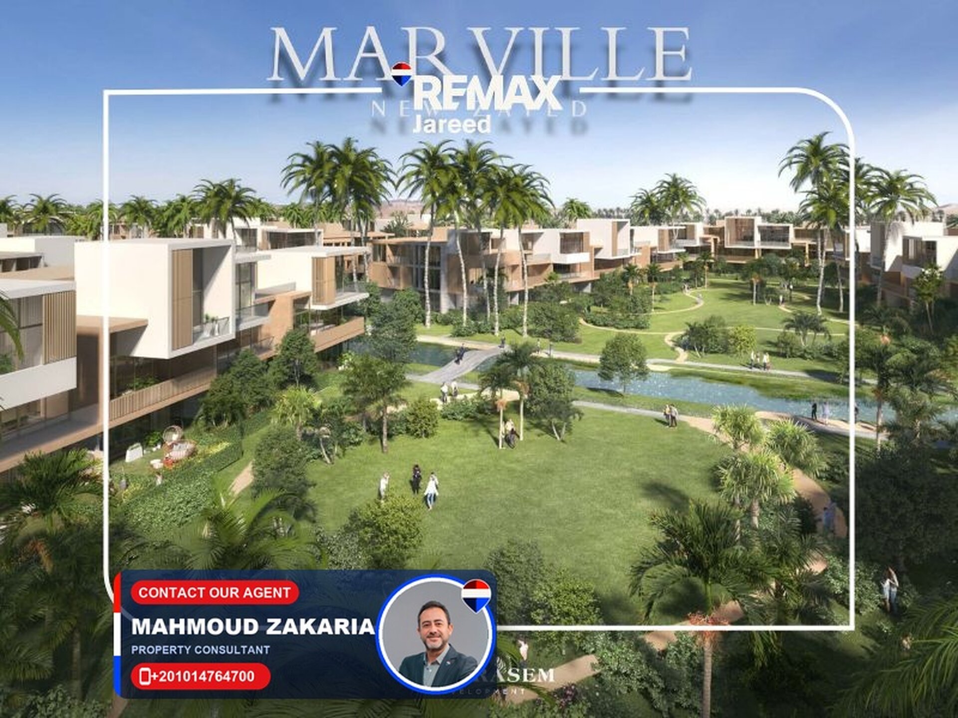 Apartment for Sale Prime Location -New Zayed Mar Ville Compound AL Marasem — Photo 1