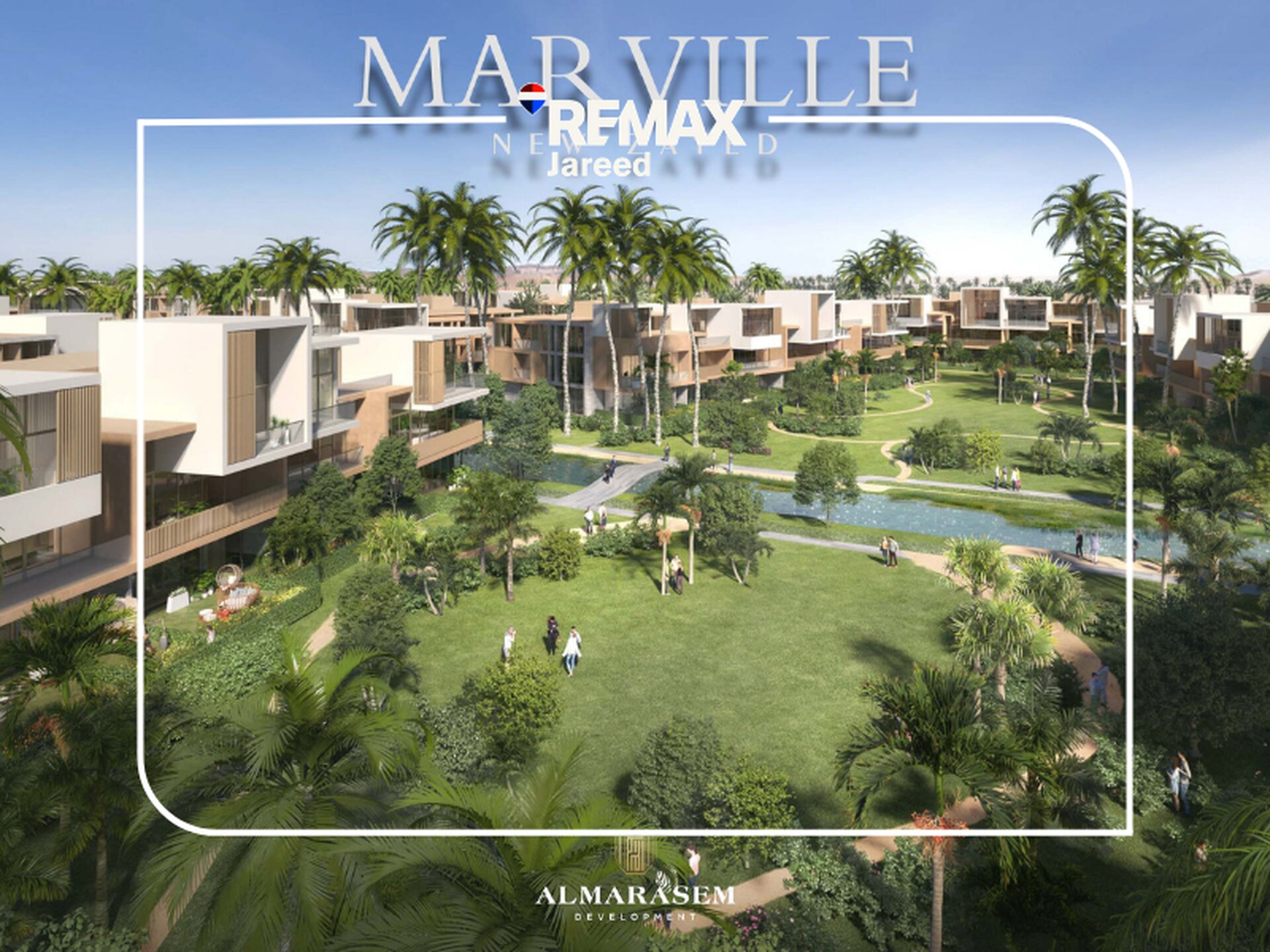 Apartment for Sale Prime Location -New Zayed Mar Ville Compound AL Marasem - Photo 2