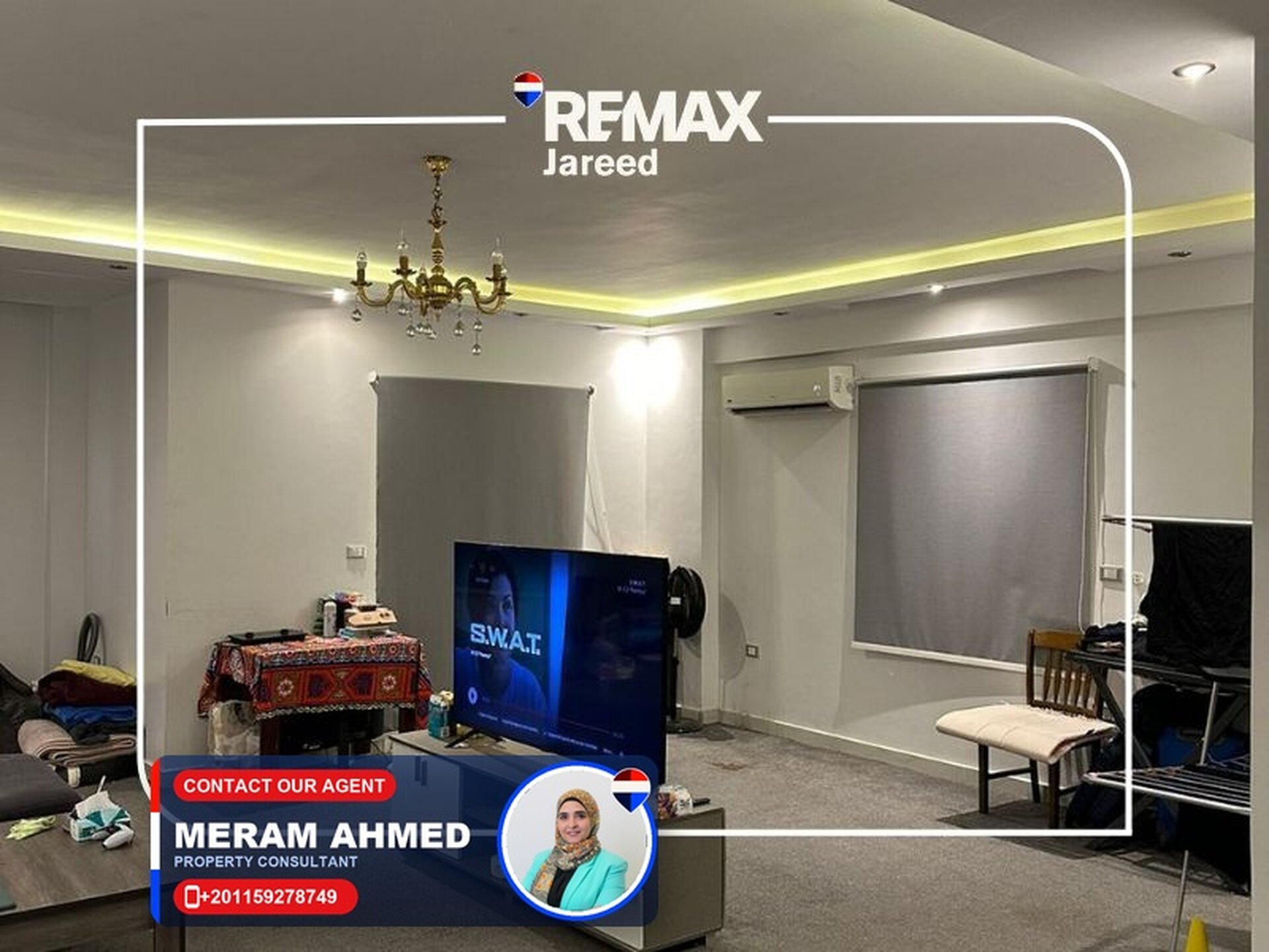 Fully finished apartment with kitchen and Acs in 8th district El sheikh zayed — Photo 1