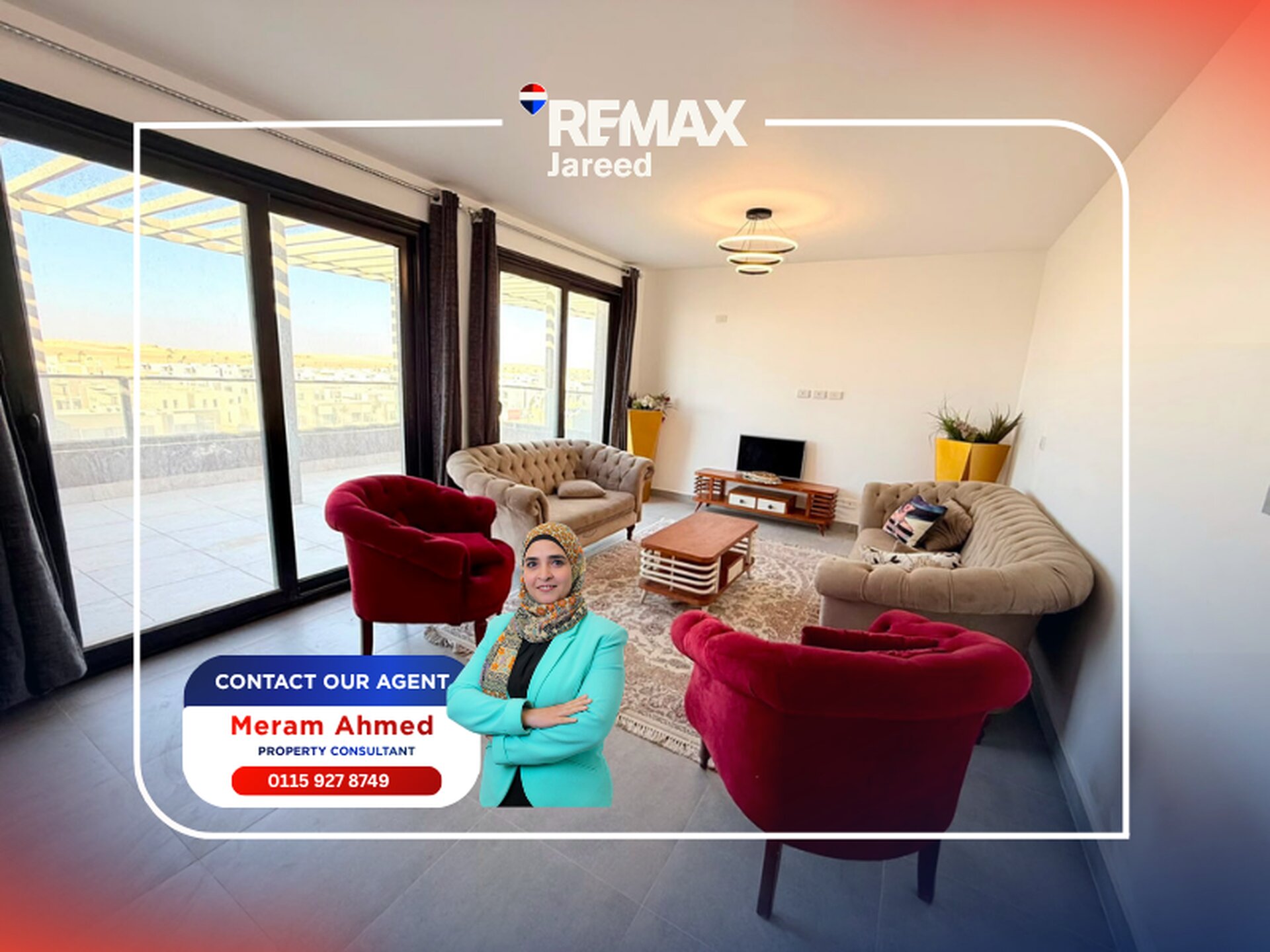 Fully furnished two bedrooms penthouse in Badya palm Hills - Photo 15