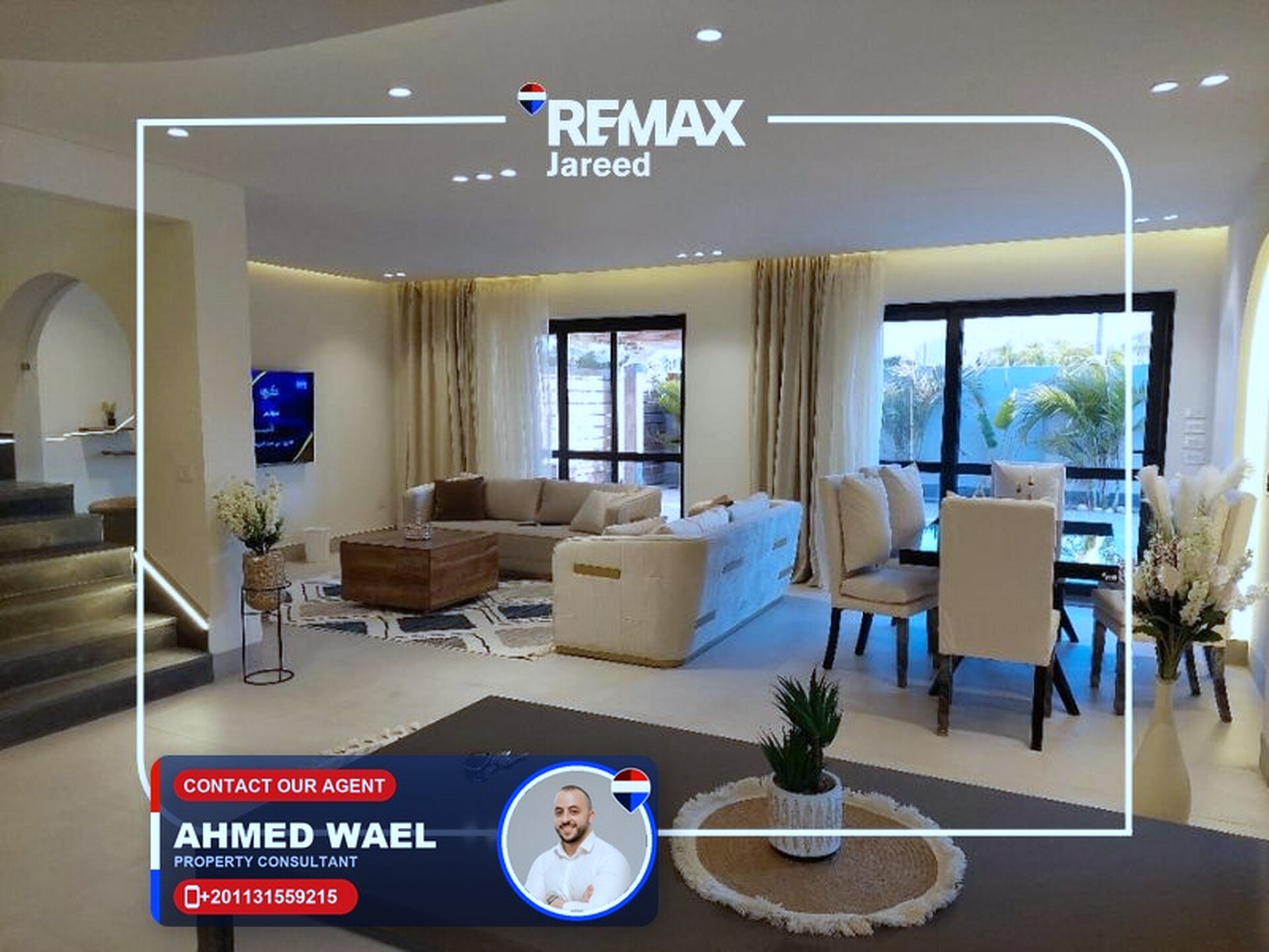 Luxury Furnished Twin House for Rent – El Patio Al Zahraa Compound, Sheikh Zayed — Photo 1