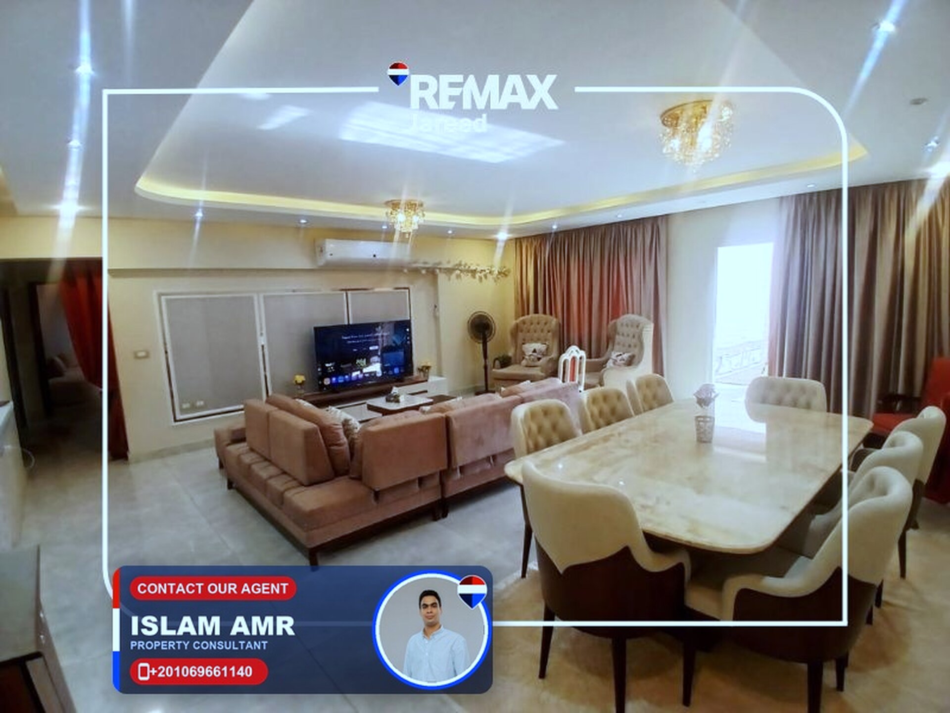 Khmayel Apartment 3 beds furnished — Photo 1