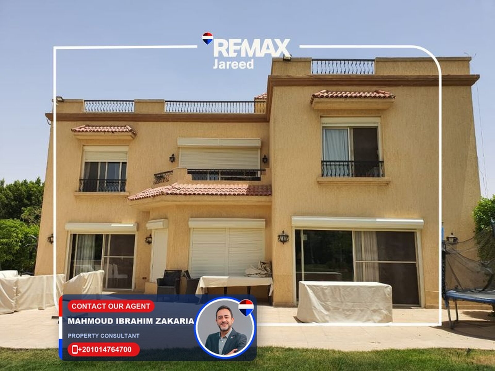 For Rent | Luxury Furnished Standalone Villa | 360 sqm BUA | Expansive Garden & Private Swimming Pool on 4,200 sqm of Prime Land — Photo 1