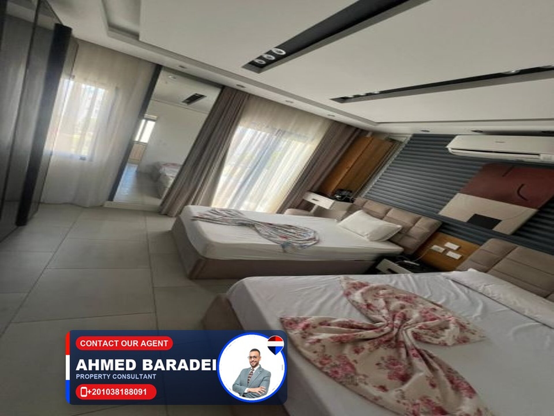 Luxury Corner Townhouse for Daily Rent with Hotel-Standard Furnishing in Riva Lagoons, Marassi — Photo 1