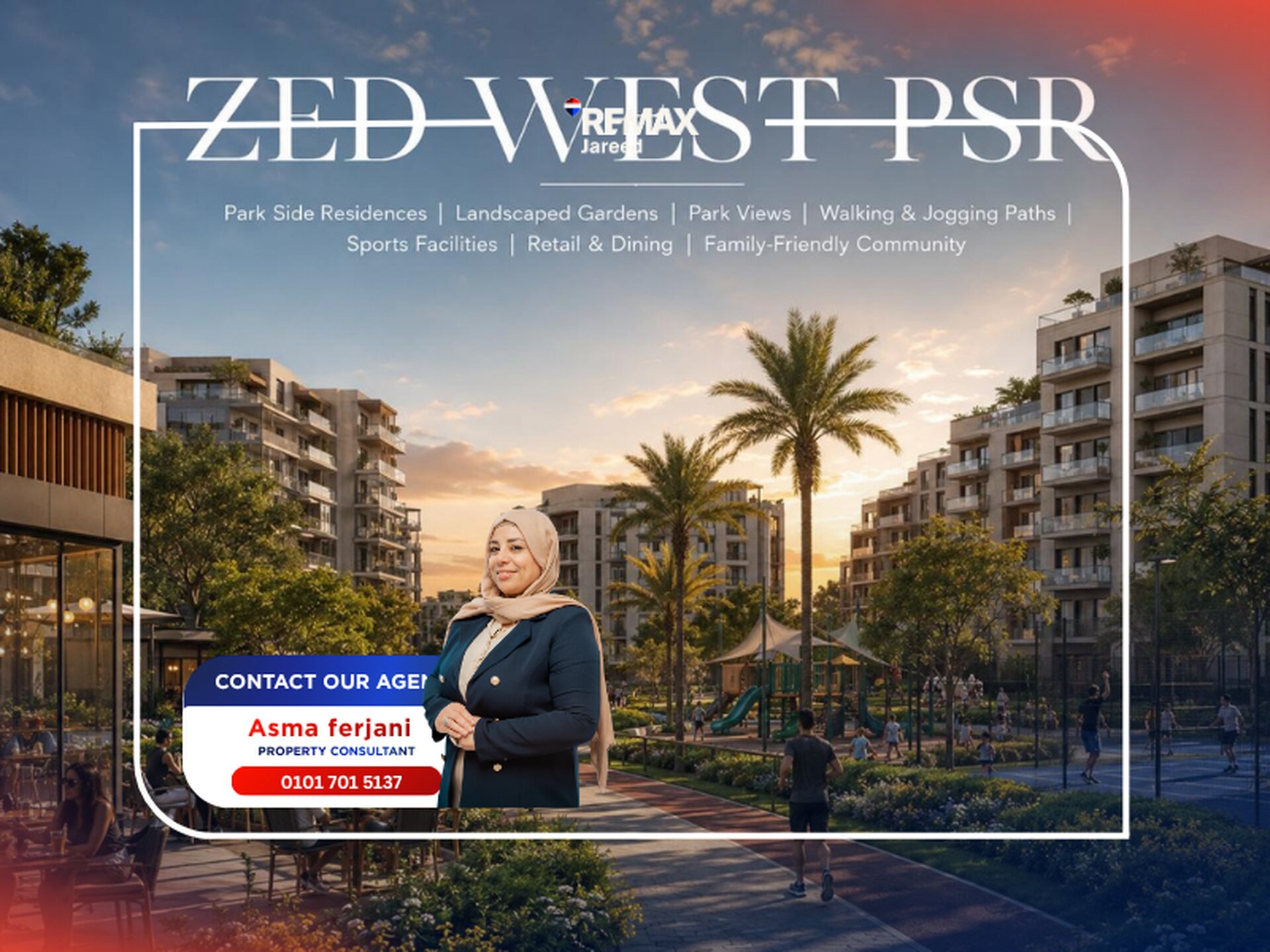 Apartment for Sale with ZED Park View in ZED West PSR — Photo 1