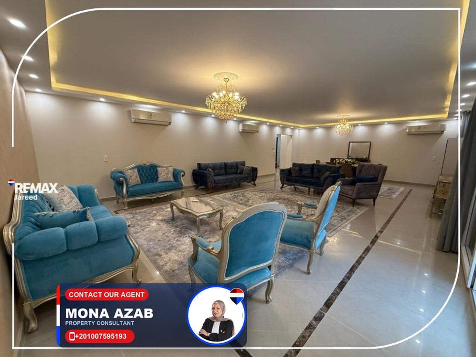 apartment for rent zayed regency { fully furnished } — Photo 1